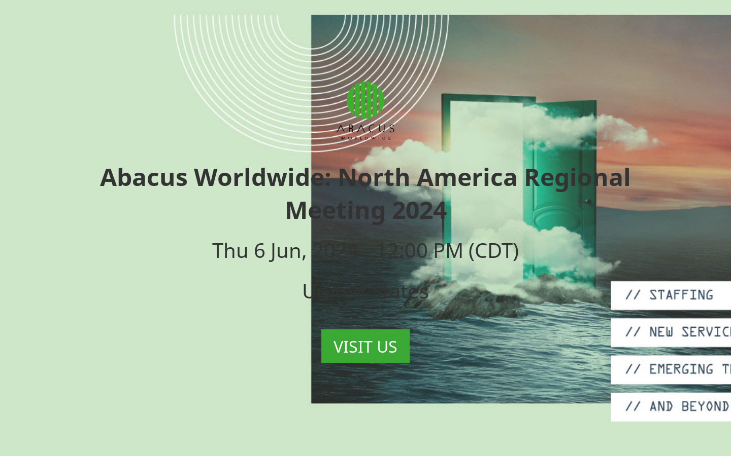 Abacus Worldwide North America Regional Meeting 2024